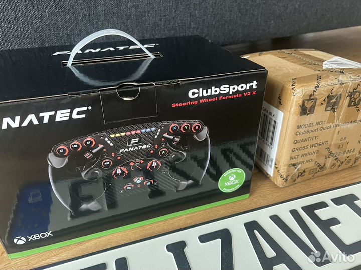 Штурвал Fanatec ClubSport Formula V 2.5 X