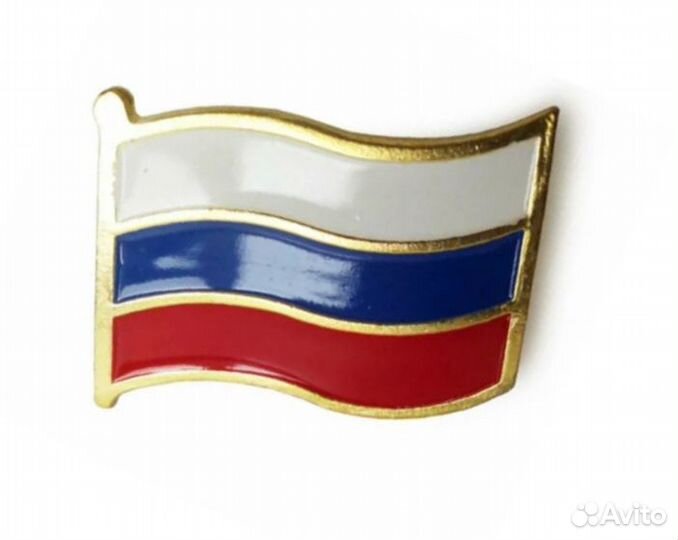 Значок флаг России