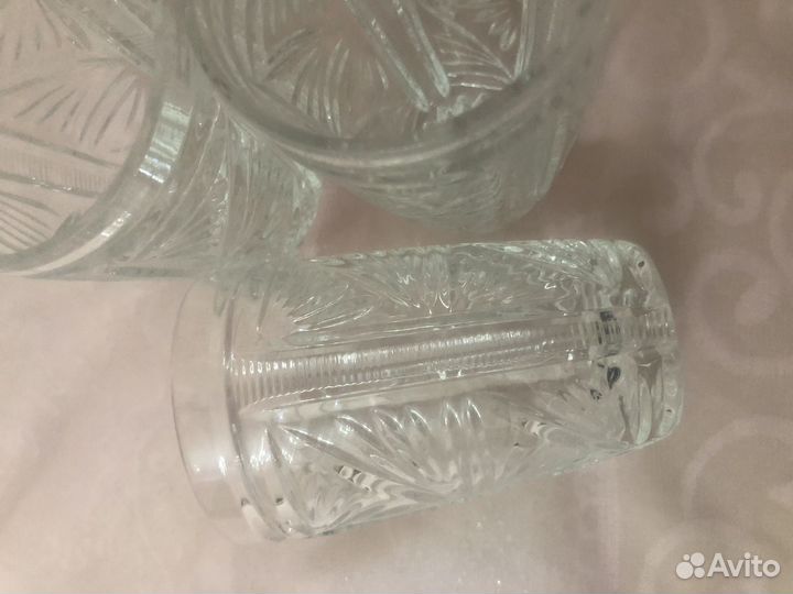 Хрустальные стаканы СССР