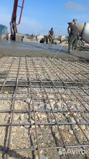 Бетонные работы любой сложности качество