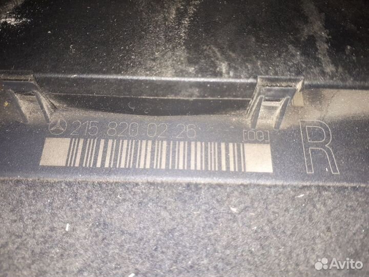 Блок сиденья 215 820 02 26 мерседес W215 CL