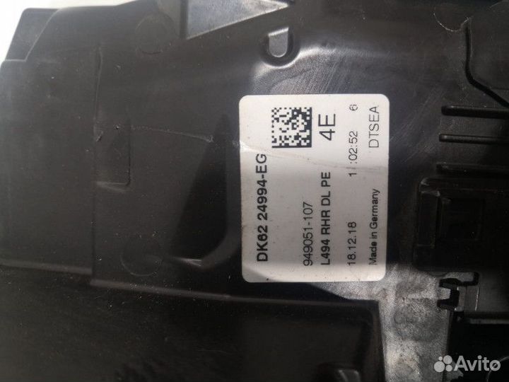 Замок двери задней правой Land Rover 2 рест