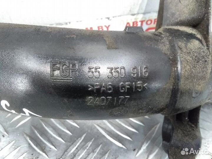 Патрубок интеркулера Opel Vectra C рест. 2007