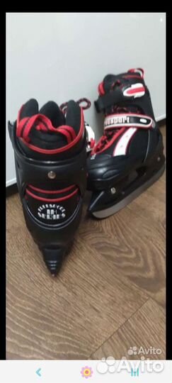 Коньки для мальчика, р.34-37