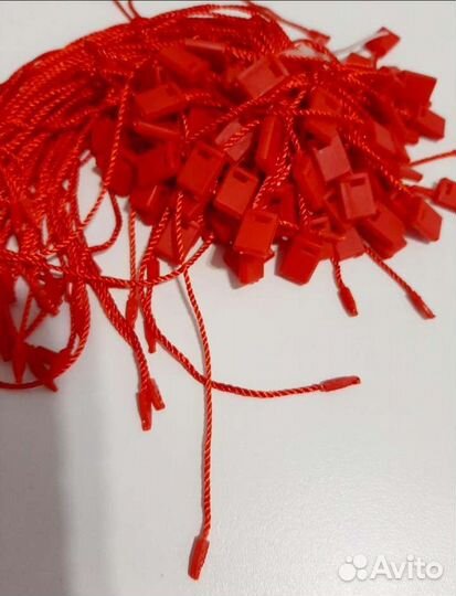 Пломбы пластиковые, для этикеток и ценников