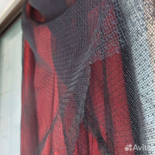 Юбка с сеткой