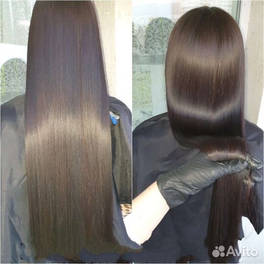 Кератиновое выпрямление, ботокс