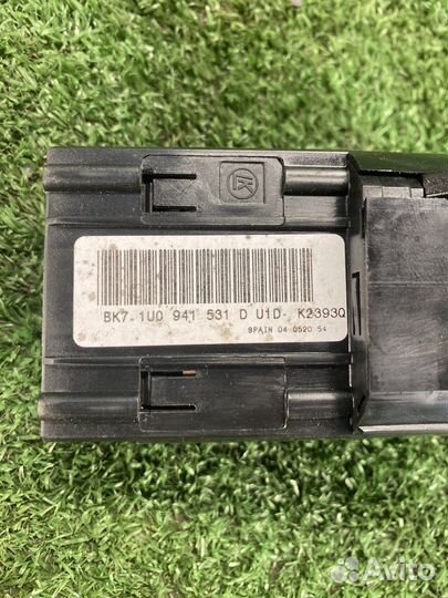 Блок управления светом Skoda Fabia 2