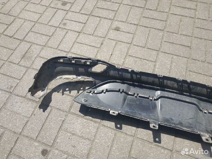 Hакладка заднего бампера Mercedes-Benz Gle W166