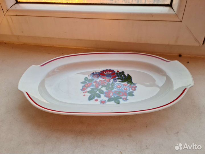 Блюдо большое, овальное