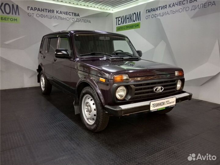 LADA 4x4 (Нива) 1.7 МТ, 2018, 120 000 км