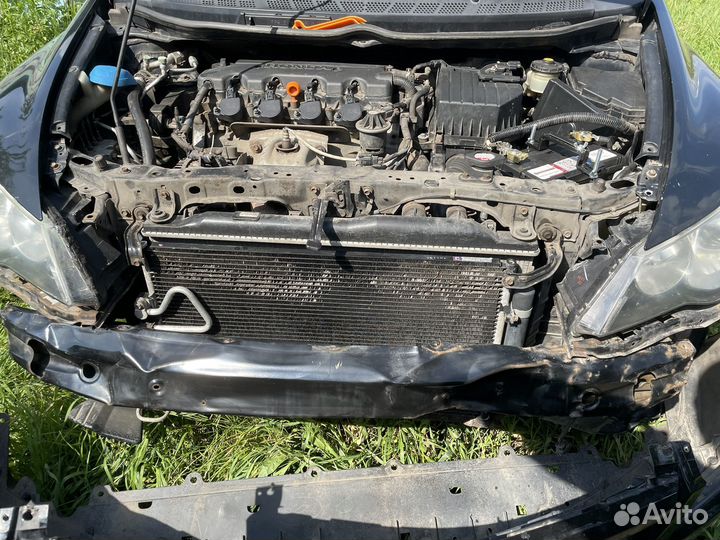 Усилитель переднего бампера civic 4d