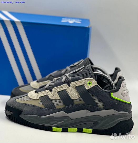 Кроссовки Adidas Niteball Grey (Арт.90411)