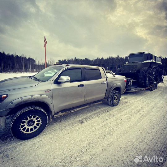 Вездеходы болотоходы Тром-8, Буровая, Трэкол
