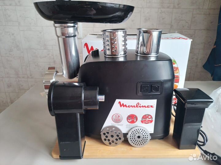 Мясорубка электрическая moulinex