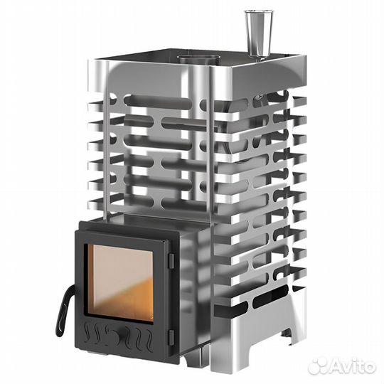 Печь для бани aston 16 inox стекло диаметр дымоход