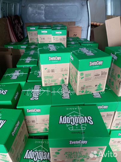 Бумага А-4 Svetocopy (от паллеты)
