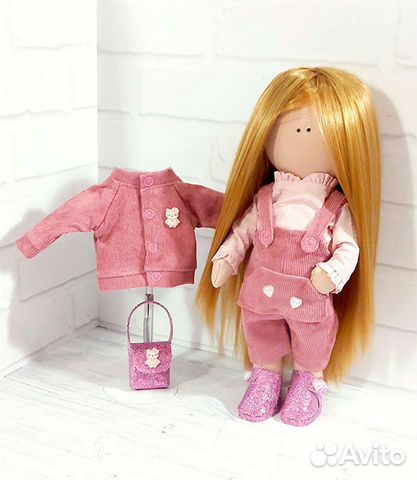 Интерьерная кукла ручной работы