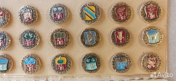 Набор сувенирных знаков
