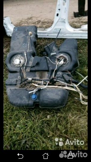 Топливный бак на порш кайен