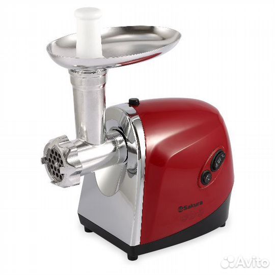 Мясорубка электро Sakura SA-6417R, 1800 Вт Новая