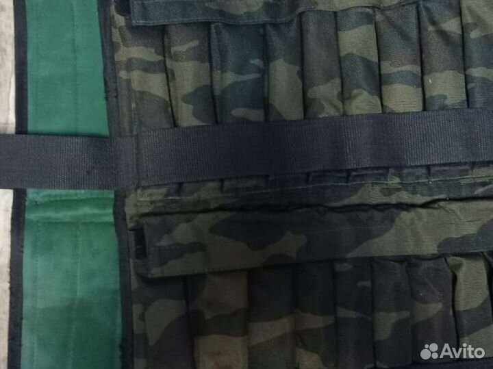 Жилет с утяжелителями для занятия спортом