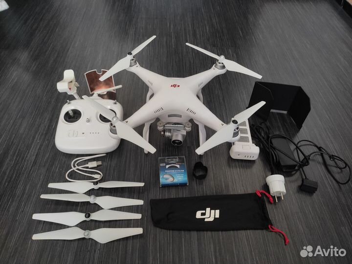 Квадрокоптер Dji Phantom 3 standart с допами