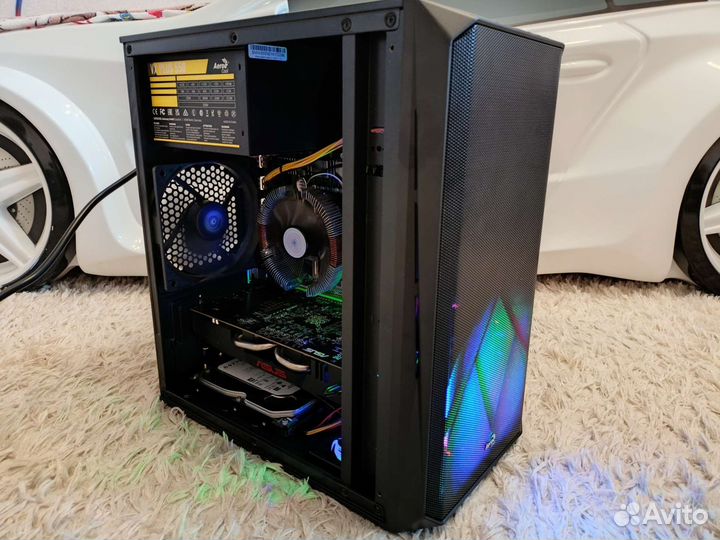 Игровой компьютер Intel 6 ядер/12Gb/RX570 4Gb