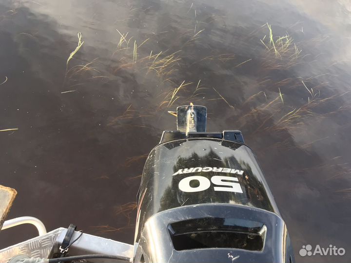 Катер вайбот 490 с мотором меркурий 50 лс 2т