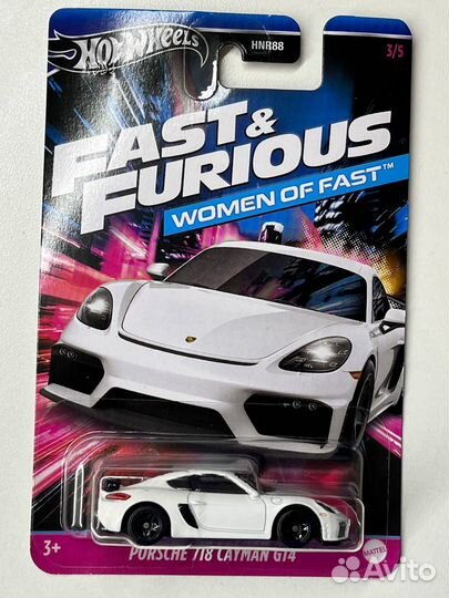 Hot Wheels Women of Fast (Набор)