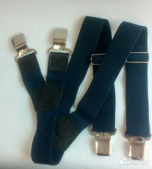 Подтяжки мужские на 4 зажима