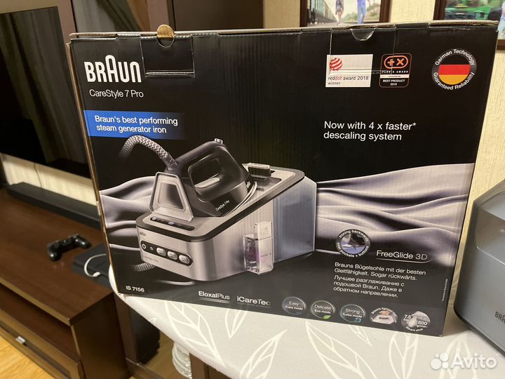 Парогенератор braun 7 pro is7156 на запчасти