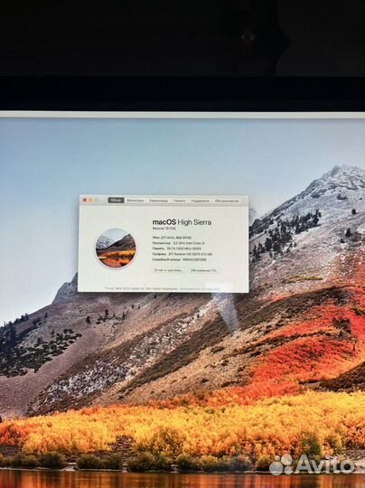 Моноблок apple iMac 27
