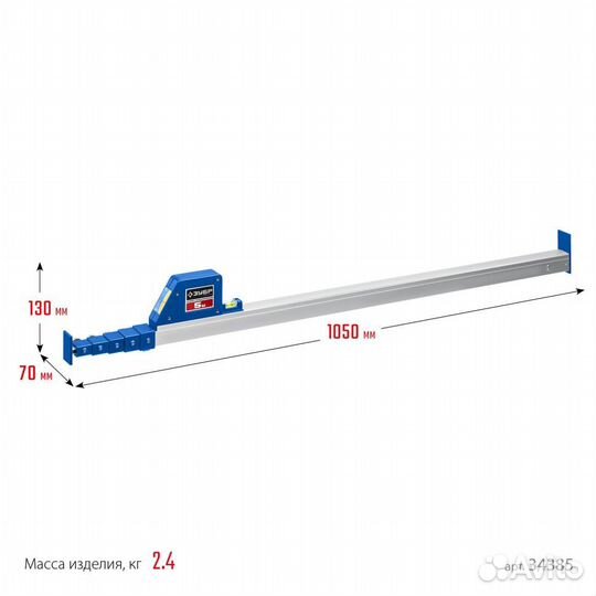 34385 зубр 5м, Телескопическая линейка (34385)
