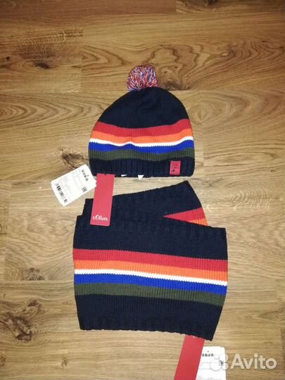 Комплект шапка и снуд для мальчика S. Oliver