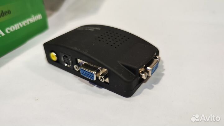 Конвертер palmexx RCA-Video S-Video to VGA