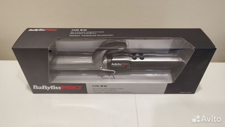 Щипцы для завивки Babyliss Pro BAB2174TTE 32 мм