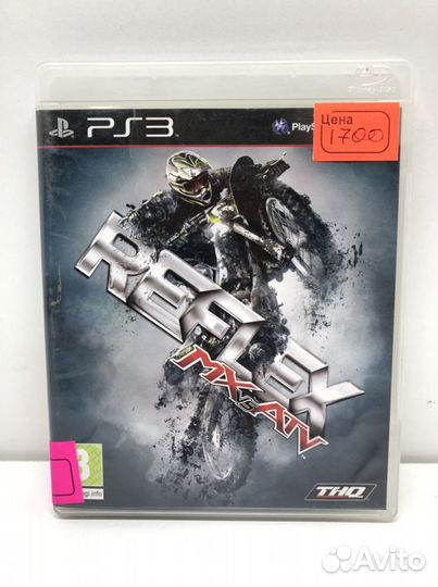 Диск Reflex mx vs atv для PS3