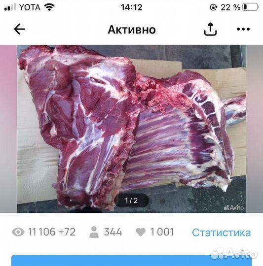 Мясо Телятина