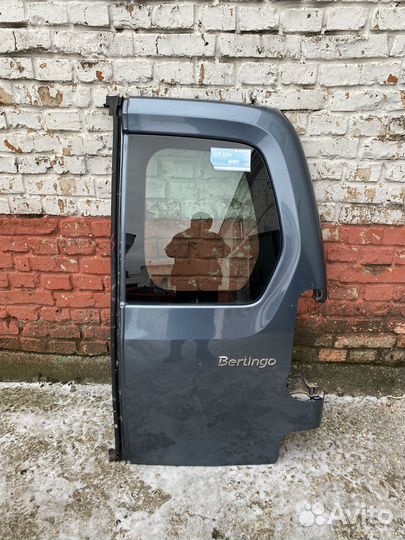 Дверь задняя правая распашная Citroen Berlingo B9