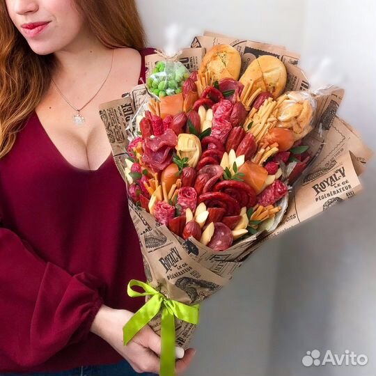 Мужские букеты съедобные