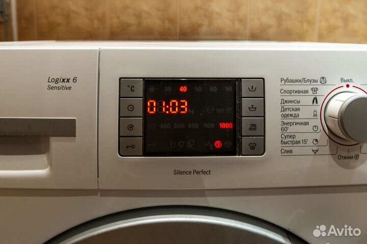 Стиральная машина bosch logixx 6 WLM20440