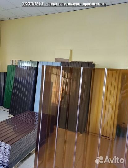 Профнастил пэт новый от производителя пластмас. x