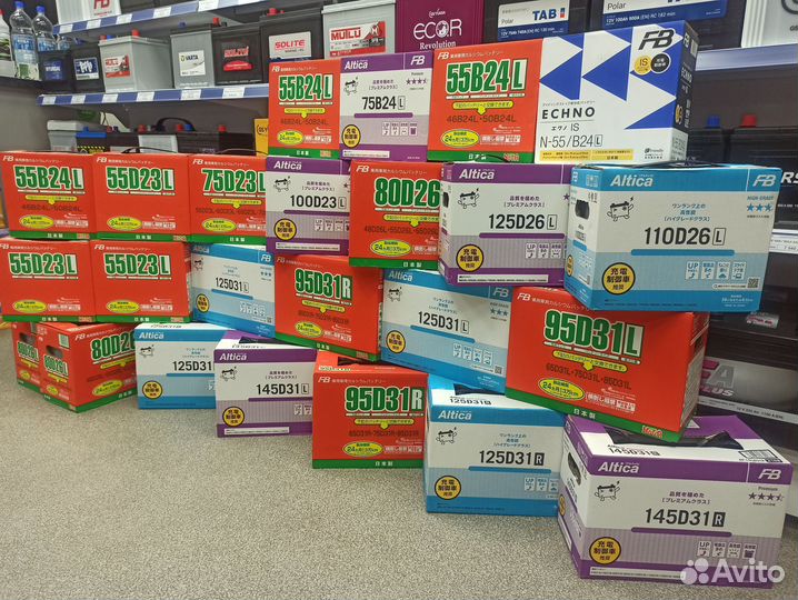 Аккумулятор Японский 68Ач на Прадо150. 80D26L