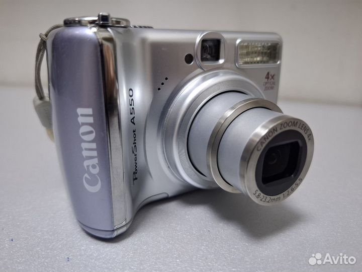 Canon PowerShot A550 винтажная фотокамера