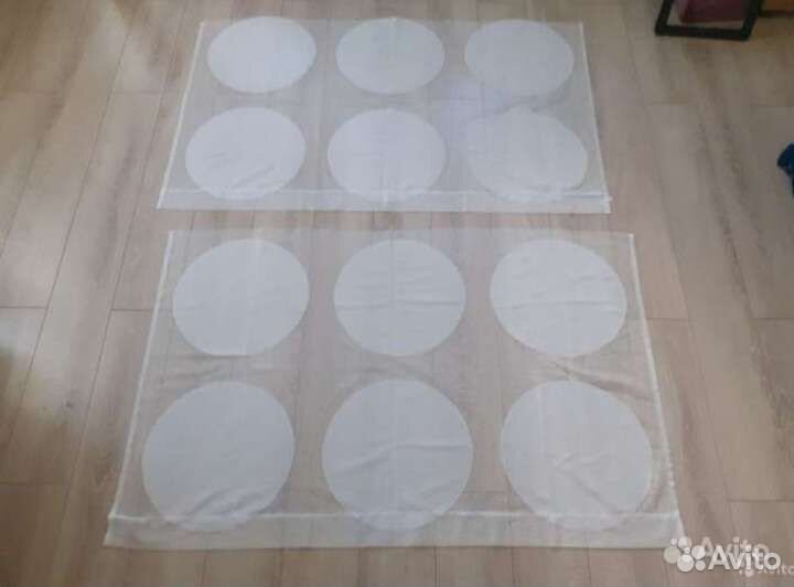 Тюль Икеа отрезы