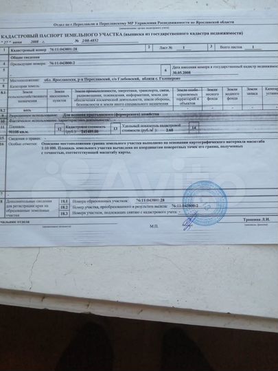 Участок 901,08 га (СНТ, ДНП)