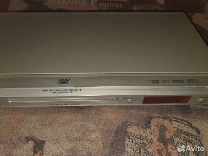 Нерабочий dvd проигрыватель Toshiba SD-360SR; Торг