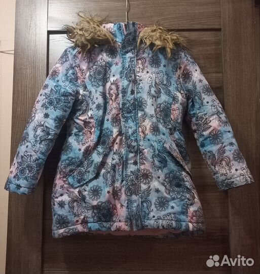 Комплект зимний на девочку 122 128 см