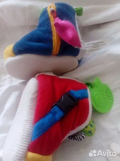 Развивающая игрушка ботинки